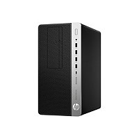 HP ProDesk 600 G3 - micro tower - Core i3 7100 3.9 GHz - 4 GB - HDD 500 GB