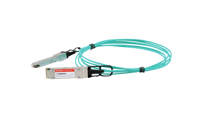 Proline 100GBase-AOC direct attach cable - TAA Compliant - 5 m