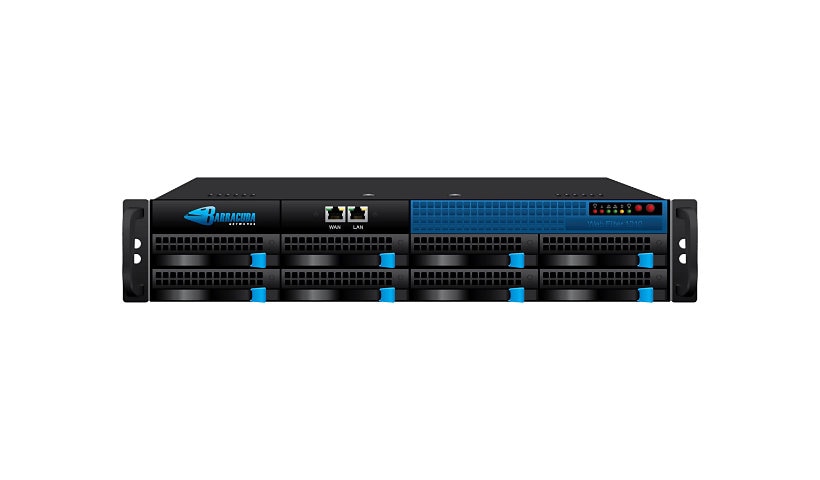 Barracuda Email Security Gateway 1010 with 10 GbE Fiber NIC