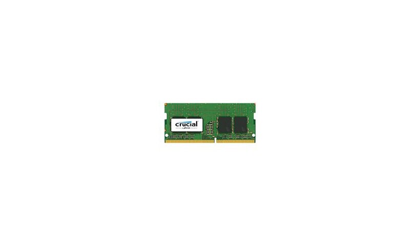 Crucial - DDR4 - module - 8 GB - SO-DIMM 260-pin - 2400 MHz / PC4-19200 - u