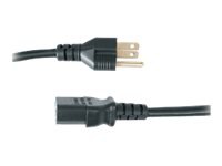 Middle Atlantic - power cable - NEMA 5-15 to IEC 60320 C13 - 2 ft