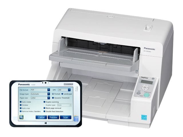 Panasonic KV-S5076H - document scanner - desktop - USB 3.0 - with Panasonic Network Scanner Solution KV-SSM100