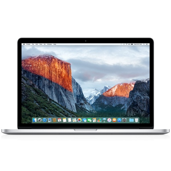 Apple MacBook Pro 15.4" Retina Core i7 2.5GHz 256GB SSD 16GB RAM - Silver