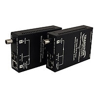 Transition Networks Ethernet Over Coax Extender - media converter - 10Mb LA