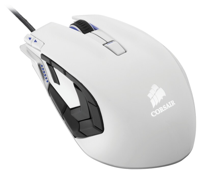 Corsair Vengeance M95 Performance MMO and RTS Gaming - mouse - USB - arctic white