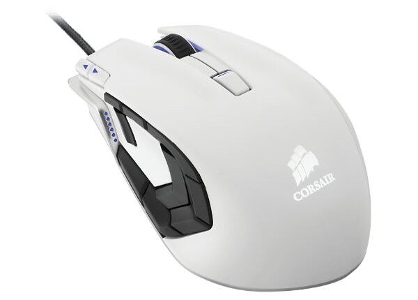 Corsair Vengeance M95 Performance MMO and RTS Gaming - mouse - USB - arctic white