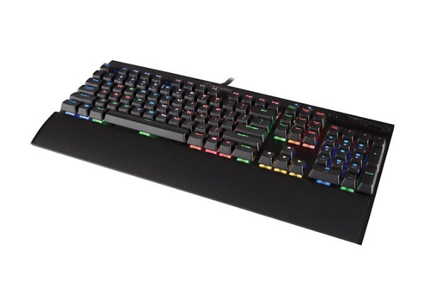 CORSAIR Gaming K70 RGB RAPIDFIRE Mechanical - keyboard - English - US - anodized brushed aluminum