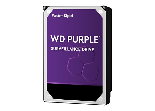 WD Purple Surveillance Hard Drive WD80PURZ - hard drive - 8 TB - SATA 6Gb/s