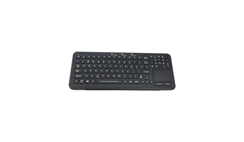 iKey SBW-97-TP - keyboard - with touchpad - black