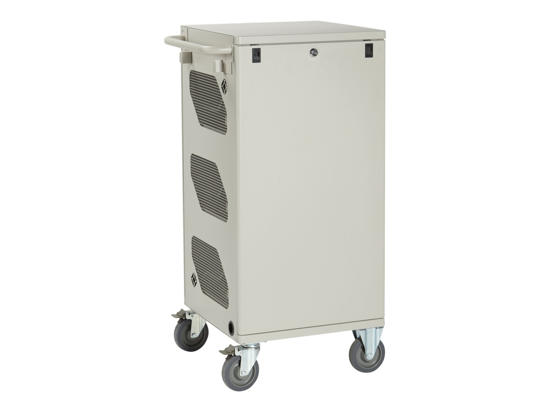 Black Box Standard Distribution Charging Cart - cart