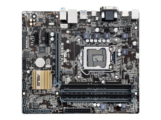 ASUS B150M-A/M.2 - motherboard - micro ATX - LGA1151 Socket - B150