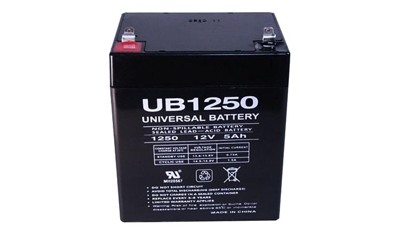 eReplacements Compatible UPS Battery Replaces APC UB1250-F2 for use in APC
