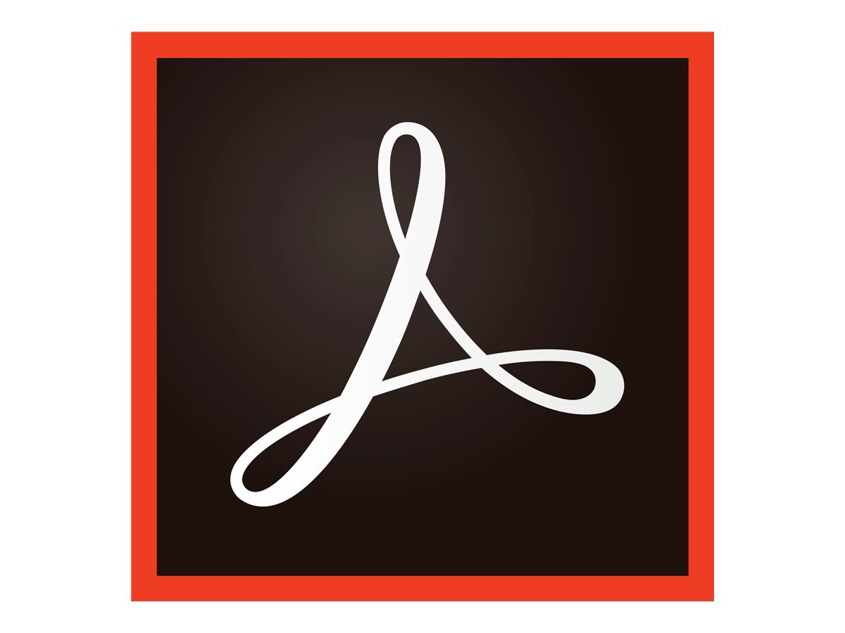 - Acrobat license - 1 Adobe user 2017 Standard