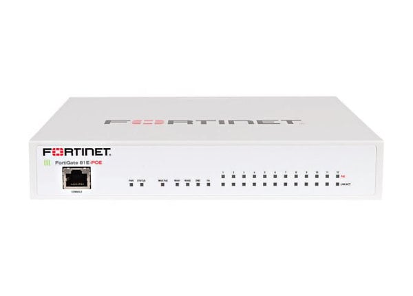 FORTINET FG-81E 14XGE RJ45 PT 2XSFP