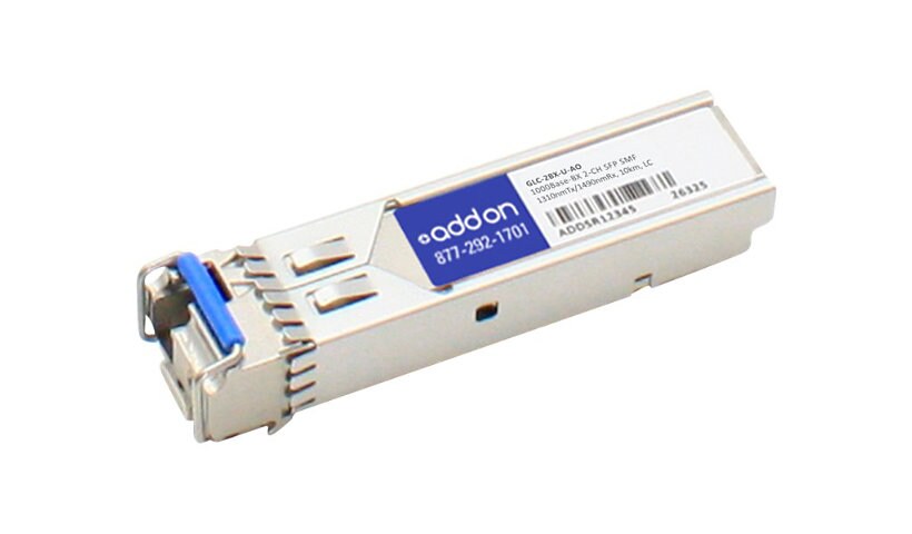 AddOn Cisco GLC-2BX-U Compatible SFP Transceiver - SFP (mini-GBIC) transcei
