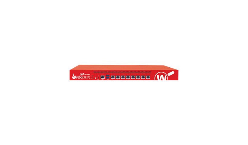 WatchGuard Firebox M370 - security appliance - WatchGuard Trade-Up Program - with 3 years Basic Security Suite