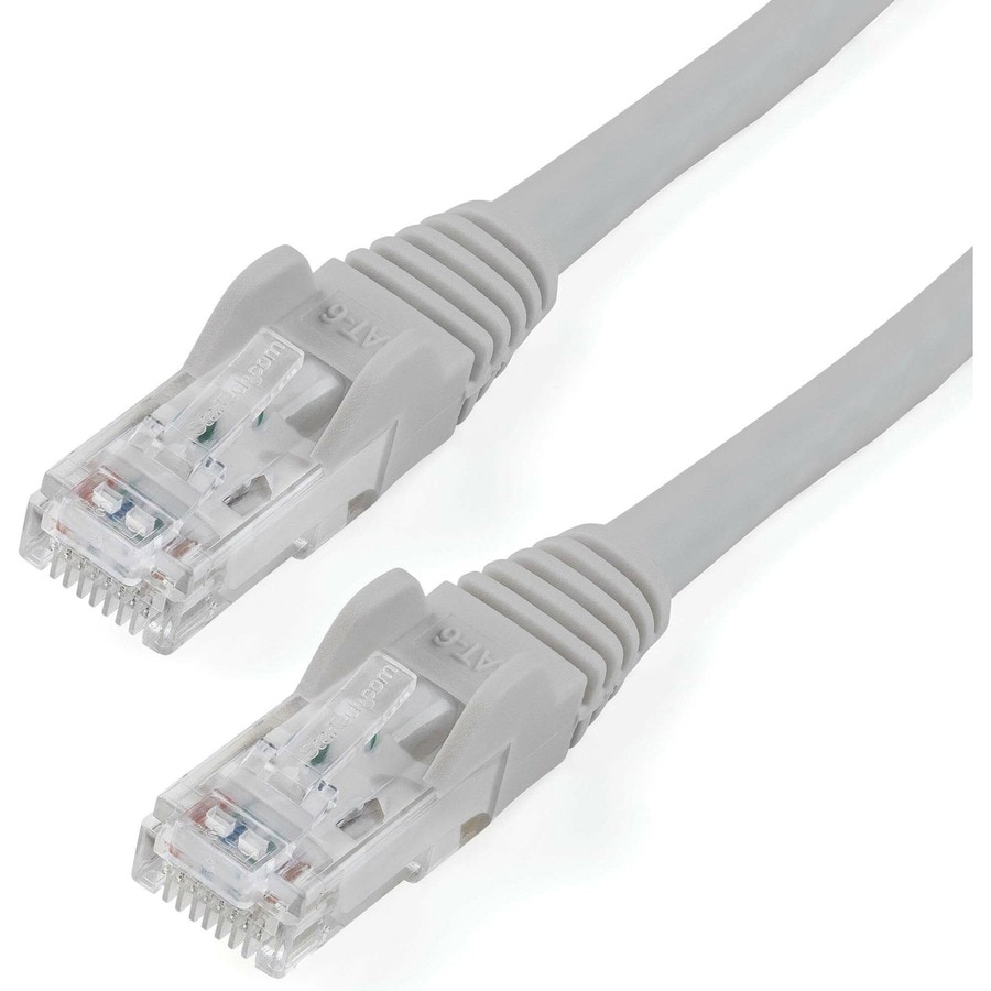 StarTech.com 125ft CAT6 Ethernet Cable - Gray Snagless Gigabit - 100W PoE UTP 650MHz Category 6 Patch Cord UL Certified