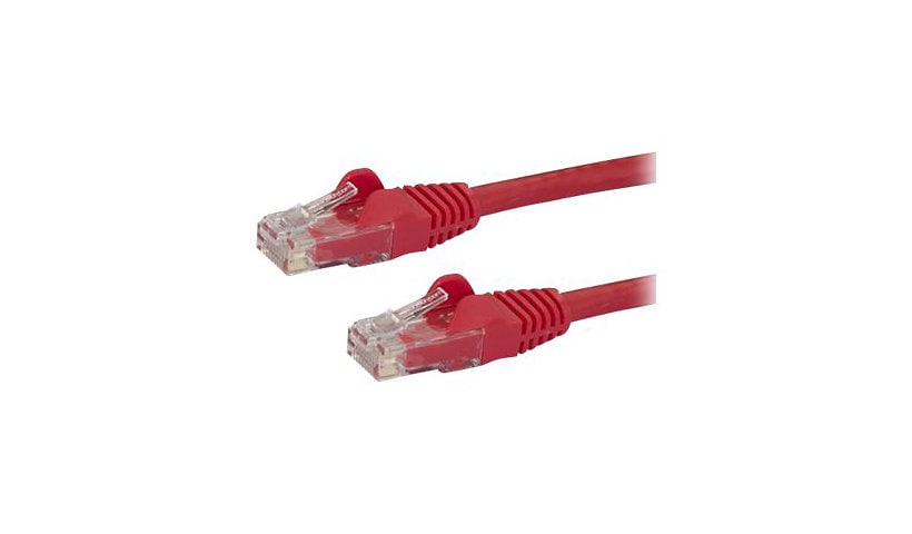 StarTech.com 125ft CAT6 Ethernet Cable - Red Snagless Gigabit - 100W PoE UTP 650MHz Category 6 Patch Cord UL Certified