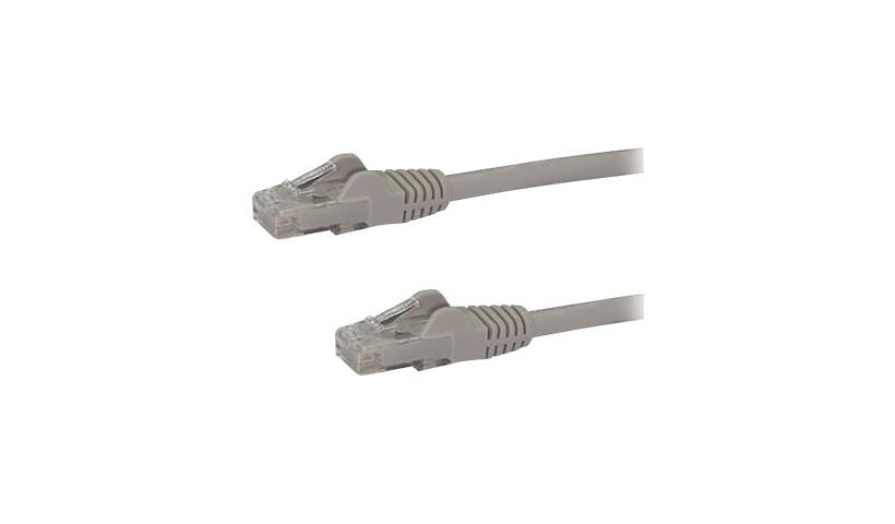 StarTech.com 14ft CAT6 Ethernet Cable - Gray Snagless Gigabit - 100W PoE UTP 650MHz Category 6 Patch Cord UL Certified