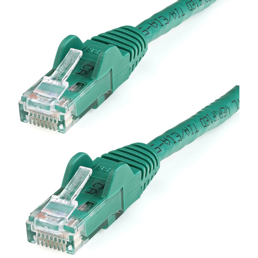 StarTech.com CAT6 Ethernet Cable 9' Green 650MHz CAT 6 Snagless Patch Cord