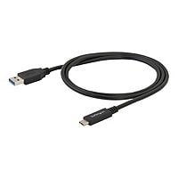 StarTech.com USB to USB C Cable - 1m / 3 ft - USB 3.0 (5Gbps) - USB A to USB C - USB Type C - USB Cable Male to Male -