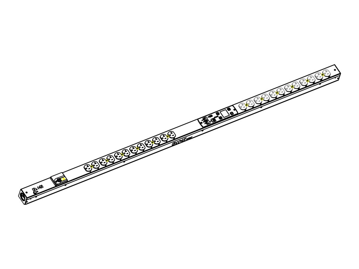 Eaton ePDU G3 Metered Input - power distribution unit - 1.92 kW