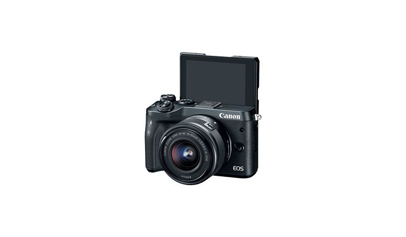 Canon EOS M6 - digital camera EF-M 15-45mm IS lens