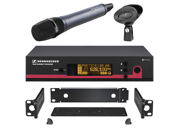 Sennheiser 135 G3 Wireless Handheld Microphone System with GA 3 Rackmount