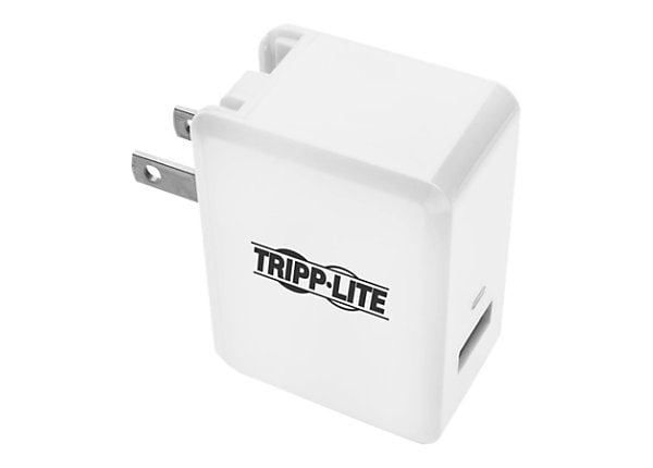 Tripp Lite 1-Port Quick Charge 3.0 USB Wall / Travel Charger w/ Autosensing - power adapter