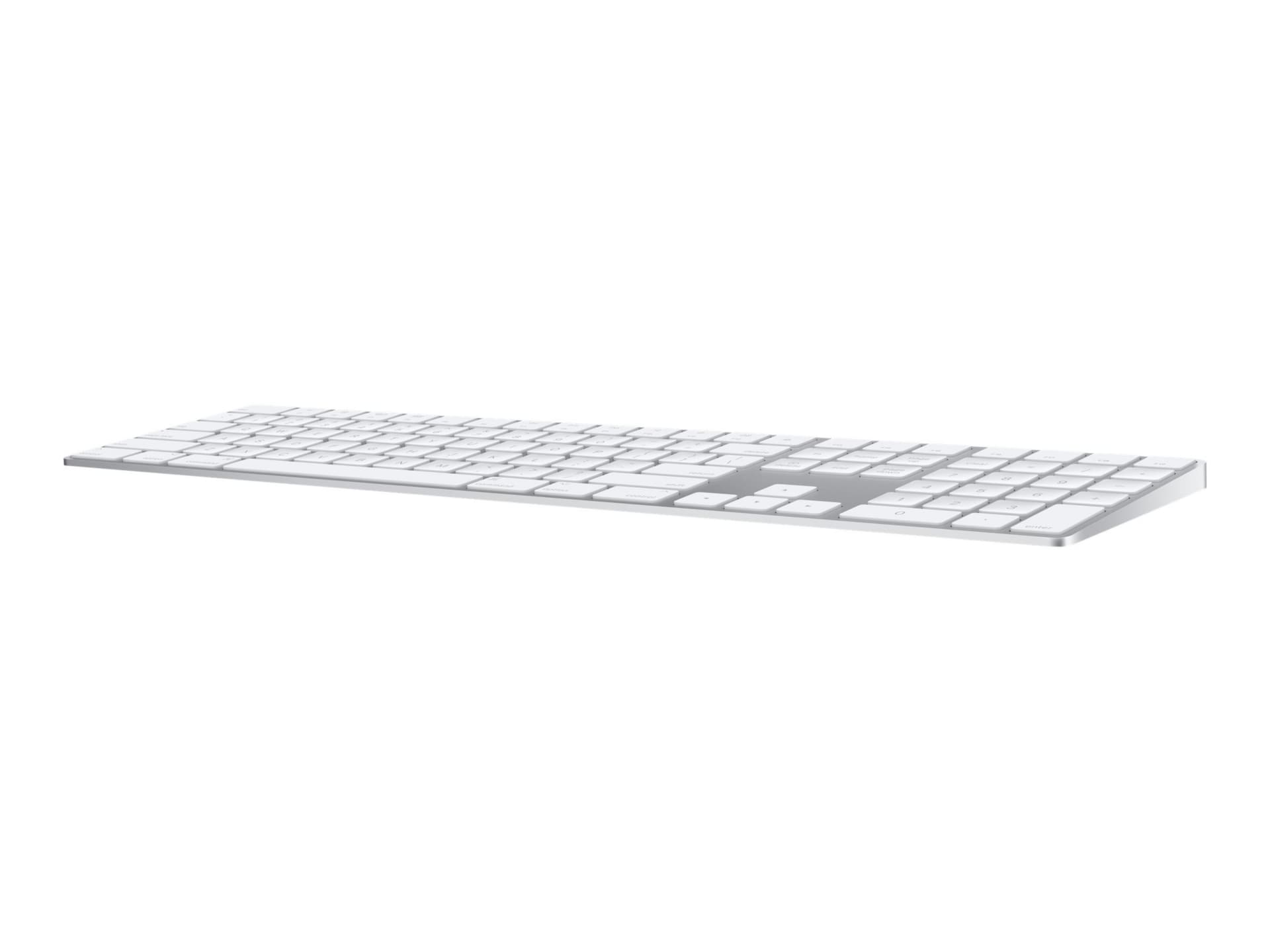 Apple Magic Keyboard with Numeric Keypad - keyboard - US - silver -  MQ052LL/A - Keyboards 