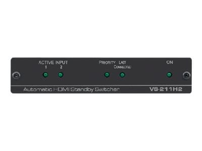 Kramer DigiTOOLS VS-211H2 2x1 Automatic 4K UHD HDMI Standby Switcher - commutateur vidéo/audio - 2 ports