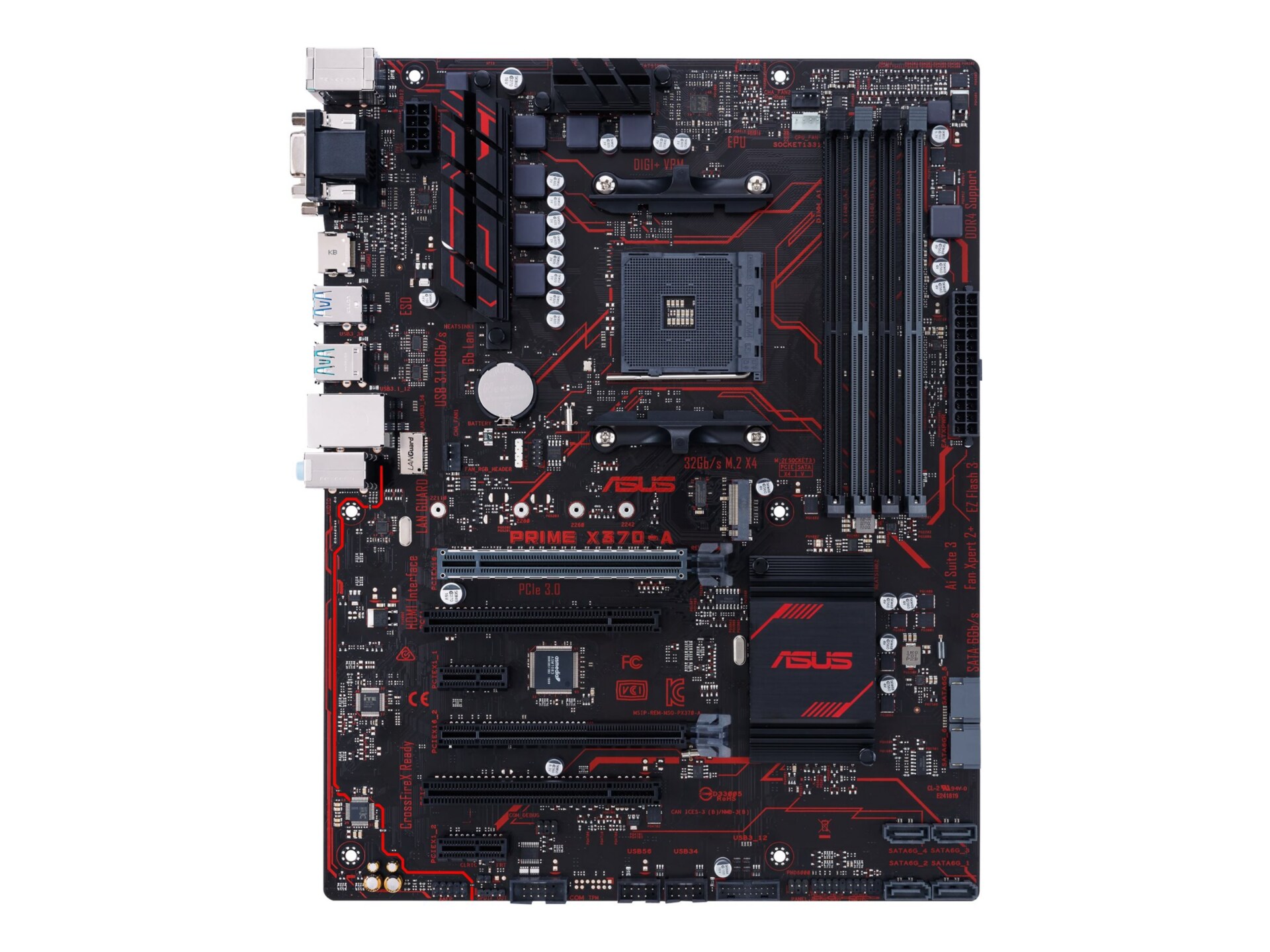 ASUS PRIME X370-A - motherboard - ATX - Socket AM4 - AMD X370