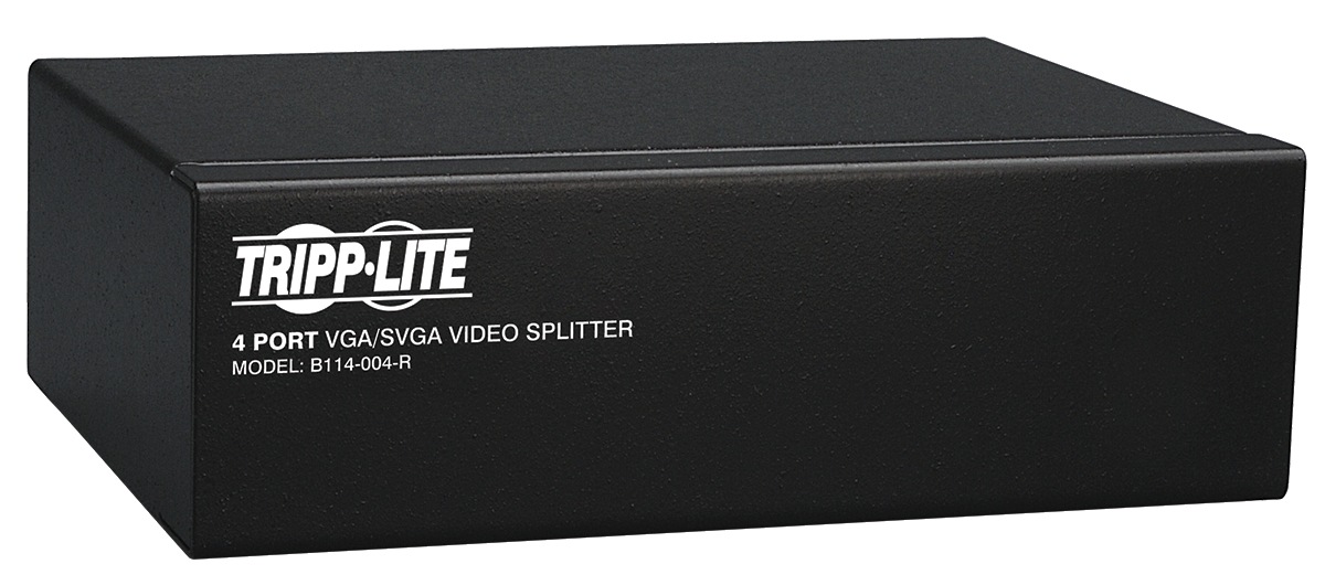 Tripp Lite 4-Port VGA / SVGA 350MHz Video Splitter w Signal Amplifier