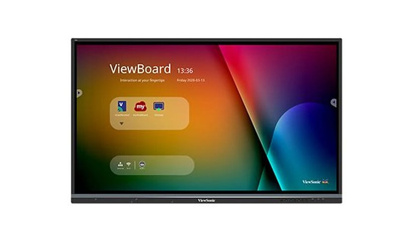 ViewSonic ViewBoard IFP7550 - 4K UHD Multi-Touch Interactive Display with Integrated Software - 350 cd/m2 - 75"