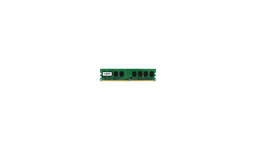 Crucial - DDR3 - module - 4 GB - DIMM 240-pin - 1866 MHz / PC3-14900 - unbu
