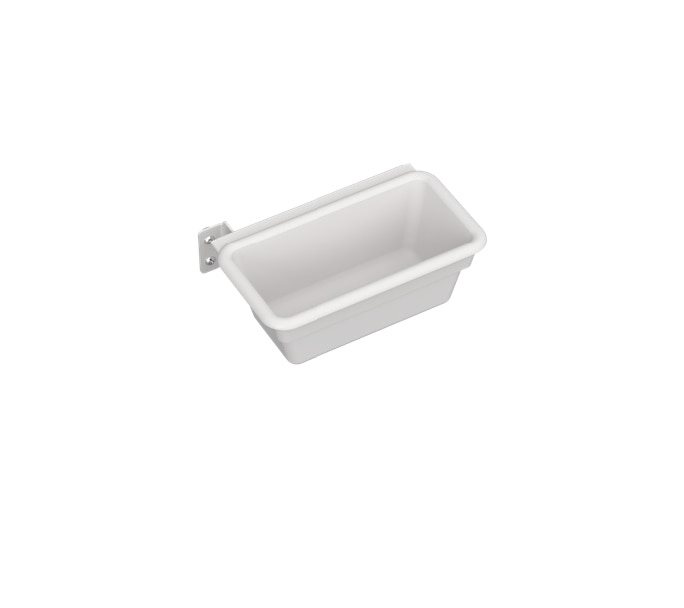 Enovate Medical ABS Plastic Storage Basket for Encore Workstation