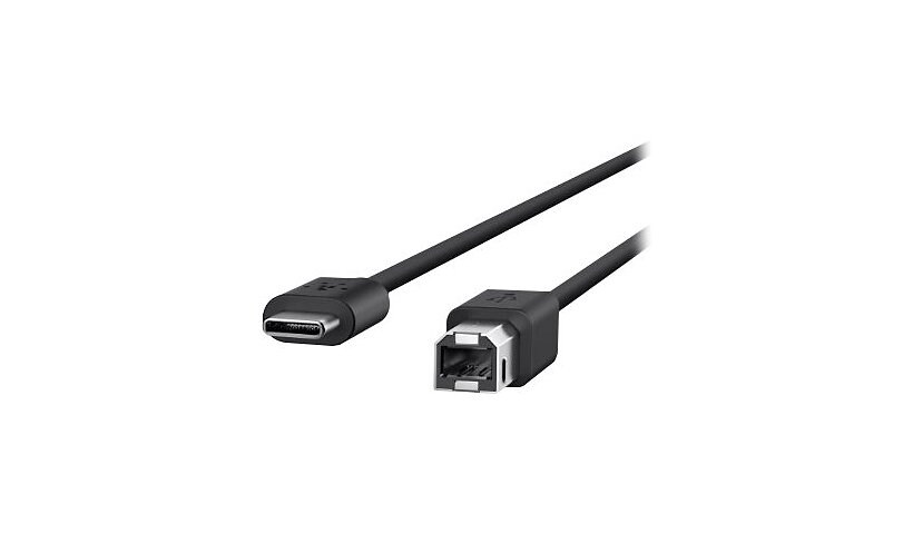 Belkin 2.0 USB-C to USB-B Printer Cable - USB-C cable - 6 ft