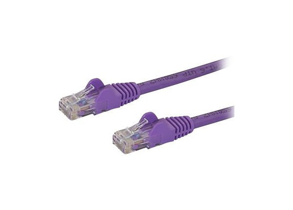StarTech.com 125 ft Purple Cat6 / Cat 6 Snagless Ethernet Patch Cable 125ft