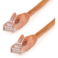 StarTech.com 14ft CAT6 Ethernet Cable - Orange Snagless Gigabit - 100W PoE UTP 650MHz Category 6 Patch Cord UL Certified