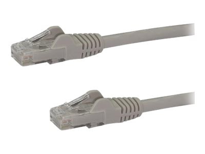 StarTech.com CAT6 Ethernet Cable 8' Gray 650MHz CAT 6 Snagless Patch Cord