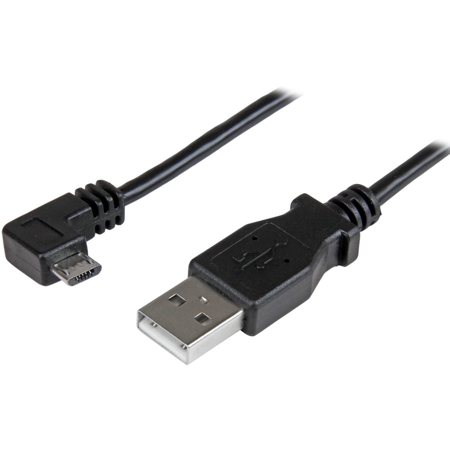 StarTech.com 0.5 m Right Angle Micro USB Cable - Charge and Sync Cable - US