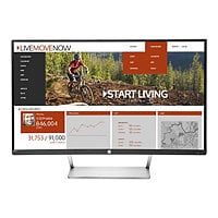 HP N270c - écran LED - incurvé - Full HD (1080p) - 27" - Smart Buy