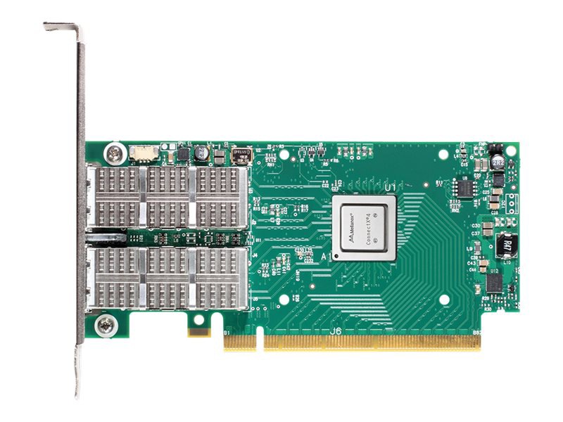 Mellanox ConnectX-4 VPI MCX454A-FCAT - network adapter - PCIe 3.0 x8 - QSFP