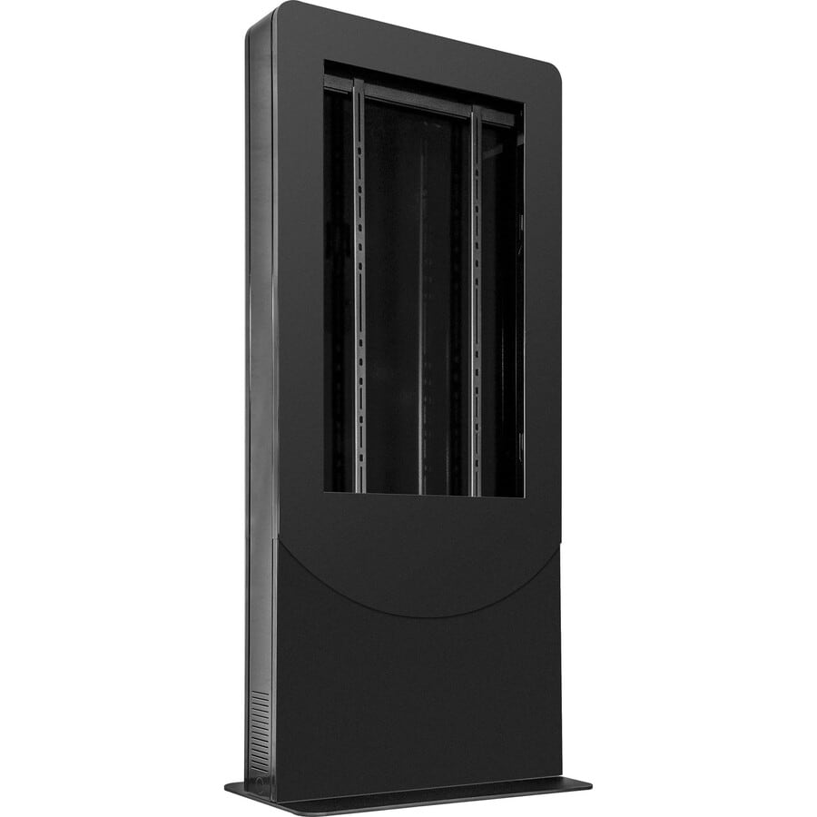 Peerless-AV Portrait Kiosk KIPC2555 stand - for flat panel / digital player - gloss black