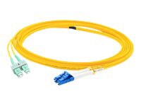 Proline 3m ALC (M) to ASC (M) Yellow OS2 Duplex Fiber OFNR Patch Cable
