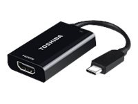 Toshiba Toshiba USB-C to HDMI Adapter - external video adapter - glossy bla