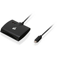 IOGEAR USB-C CAC Reader - SMART card reader - USB-C 3.1 - TAA Compliant