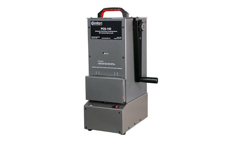 Proton PDS-100 - hard drive destroyer