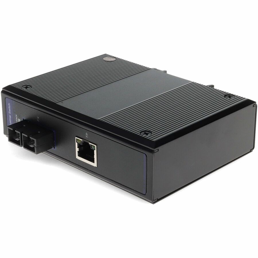 Proline 10/100/1000Base-TX(RJ-45) to 1000Base-SX(SC) MMF 850nm 550m Industrial Mini Media Converter With POE+