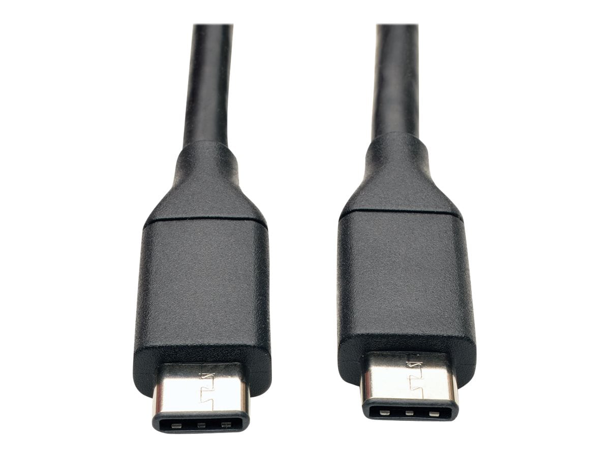 Eaton Tripp Lite Series USB-C Cable (M/M) - USB 3.2 Gen 2 (10 Gbps), Thunderbolt 3 Compatible, 3 ft. (0.91 m) - USB-C